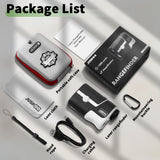 JUSDOO Golf Rangefinder with Slope, 1200 Yards Laser Rangefinder for Golfing and Hunting, 7X Magnification with High-Precision