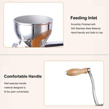 Generic Wheatgrass Juicer, Stainless Steel Portable Pomegranate Juicer Sugarcane Juice Machine Crank Wheatgrass Extractor for Juicing Wheatgrass, Orange, Ginger, Pomegranate, Watermelon Generic
