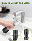 Immersion Blender Handheld Hand Blender, 1000W 5 in 1 Hand Mixer Stick, BPA-Free 12 Speed Handheld Blender 304 Stainless