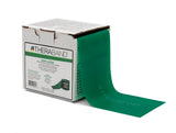 THERABAND Resistance Band,Green,Heavy,25-Yard Roll,Latex-Free,Elastic Band Exercise,Physical Therapy,Yoga,Pilates,Stretching,Home Workouts,Cut-to-Length,Color-Coded for Easy Resistance,(Pack of 12)