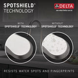 Delta Faucet Lenta Touch Kitchen Faucet Brushed Nickel, Kitchen Faucets with Pull Down Sprayer, Kitchen Sink Faucet, Faucet for Kitchen Sink, Touch2O Technology, SpotShield Stainless 19802TZ-SP-DST