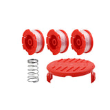 Powswopx CMZST0653 CMZST065 String Trimmer Line (0.065",30Ft) for Craftsman CMCST900, CMESTA900, CMESTE920, CMZST98020, CMCST915, CMEST913, CMZST120SC(3 Replacement Spool,1 Trimmer Cap)