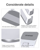 elitehood Aluminum iPad Stand for Desk, Ultra-Stable iPad Holder Stand
