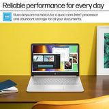 HP 14" Laptop Business Student Computer, Quad-Core Intel N150, 16 GB RAM