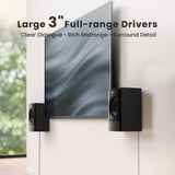 Bobtot Home Theater Surround Sound System for TV - 6.5inch Subwoofer 800W Peak Deep Bass 5.1 Wired Satellite Speakers Audio Stereo Systems Support ARC Optical Bluetooth Aux Input