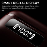 Active Noise Cancelling Wireless Earbuds, 6 Mics ENC Clear Call, IPX8 Waterproof, in Ear Bluetooth 5.3 Headphones Stere TOZO