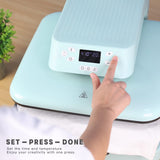 Auto Heat Press Machine for T Shirts - Heat Press 15x15 with Auto Release - Heats Up Fast & Heat Evenly