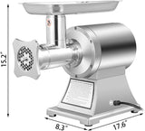VEVOR Commercial Meat Grinder, 550LB/h 1100W Electric Meat Mincer, ETL Approved Heavy Duty Industrial Meat Mincer Machine