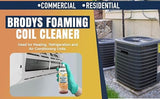BRODYS Foaming AC Coil Cleaner, No Rinse Formula 18oz, 3 Pack, Cleans