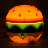 MXDLYHHHT Anti Slip Rechargeable Hamburger Desk Lamps with Adjustable Neck Dimmable Touch Switch Gentle Light