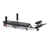Sunny Health & Fitness No-Hang Inversion Decompression Table for Back Pain Relief, Adjustable Stretch Table, 400 LB Capacity