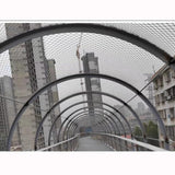 Stainless Steel Woven Mesh Rolls, Wire Rope Mesh Garden Fences, Stair Safety Nets, Decorative Fishing Nets, Wall Decoration Nets, High-Altitude Fall Protection Nets, Balcony Safety Nets(4x7m)