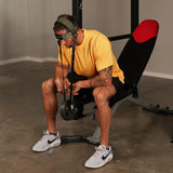 Iron Neck Neck Trainer, Exerciser, & Strengthener with Adjustable Head and Chin Strap - Portable Head Harness for Weight Lifting, Home, & Gym Use - Exercise & Workout Equipment (Classic, Olive Green)