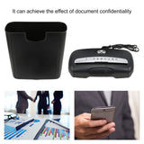 Paper Office Household Mute Supplies Electric Stationery 110V Mini Petite 220V EU Shredders (US Plug 100‑240V 110V) Fdit
