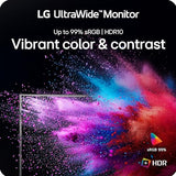 LG 34WR55QK-B 34-inch UltraWide WQHD (3440 x 1440) Curved Computer Monitor