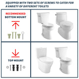 toilet seat risers for seniors, Slow Close, Elevated toilet seat CcBello