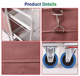 Car Service Car Utility Vehicle Multifunction Portable Trolley Home Heavy Duty Janitorial Cleaning Trolley on Wheels