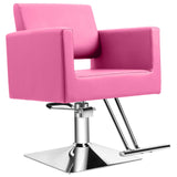 Hairdresser Barber Salon Chair,Capacity 330 Lbs - with Heavy Duty Hydraulic Pump, 360° Swivel Adjustable Spa Beauty Equipment, Hair Stylist Women Man for Barbershop,Home Hairdresser Hydraulic (Pink)