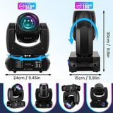 MINGJIE 120W Moving Head Beam Light, DMX512 Stage Lighting