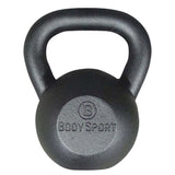 BodySport Cast Iron Kettlebells, 70 lb. – Strength Training Kettlebell for Weightlifting, Core Training, & Conditioning – Professional Exercise Equipment for Gym & Home Fitness Workouts