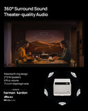 XGIMI HORIZON S Pro 2024 NEW 4K Projector, Dolby Vision, 1800 ISO Lumens, 110% BT.2020, Built-in Flexible Stand