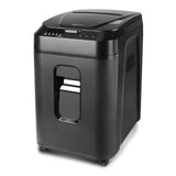 Basics 150-Sheet Autofeed Micro-Cut Paper and Credit Card Shredder, High Security Level P-4 with 8.5-Gallon Bin