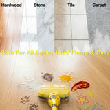Steambot Steam & Scrub Steam Mop, All-in-One Scrubbing Hard Floor Cleaner, 2 Dirt Grip Soft Scrub Pads Included, XL Water Tank