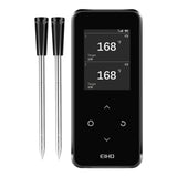 EIHO Wireless Bluetooth Meat Thermometer with 2 Ultra-Thin Probes, Smart Digital Food Thermometer 600FT Remote Range, Standalone Smart Base