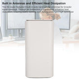 Diyeeni 5G WiFi 6 Router with SIM Card Slot Speed up to 4.67Gbps 8 High Gain Antennas for Home Indoor Use Supports 50+ Devices Dual Band Wireless Internet Router (US Plug)