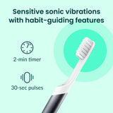 Toothbrush for Adults - Timed Electric Toothbrush with Cover - Replaceable Quip
