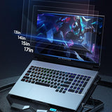 Multi Level Adjustable Silent LCD Screen Notebook Cooling Device
