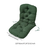 PYmijimy Garden Chair Cushion Outdoor Seat Back Pad Patio Replacement Rocking Waterproof Polyester Surface Soft Support Suitabl