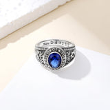 Oseew 2027 Men Custom Pattern Graduation Ring Gift Box Style2