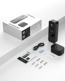 ZUMIMALL 2K Wireless Doorbell Camera No Subscription, Battery Powered