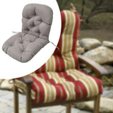PYmijimy Garden Chair Cushion Outdoor Seat Back Pad Patio Replacement Rocking Waterproof Polyester Surface Soft Support Suitabl