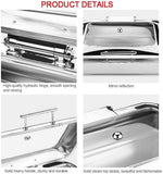 XAWSOP Electric Buffet Server Food Warmers for Parties Buffets Electric,Stainless Steel Buffet Server and Warming Tray,9L,Chafing Dish Buffet Set-Adjustable Temperature +,Gn 1/1