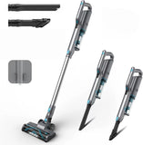 280W Cordless Vacuum Cleaner for Home, Powerful Stick Vacuum with 45min Runtime, Anti-Tangle 1.2L Dust Cup, Rechargeable Wireless Vacuum for Hardwood Floor
