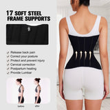 MISTHIN Waist Cincher Trimmer Belt Girdle Workout Shapewear Tummy Control Shaper Waist Trainer for Women (Black, XX-Small)