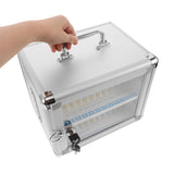 Aluminum Alloy Phone Lock Box - Secure Storage for Classroom, Office, Restaurant & Meeting Spaces - Mobile Device Locker Cabinet with Centralized Slots