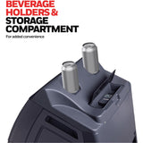 Outdoor Portable Evaporative Swamp Cooler & Fan for BBQ Area, Patio, Garage, Backyard | Gray Honeywell