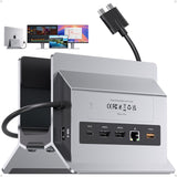 MacBook Docking Station Dual Monitor, Vertical Mac Laptop Docking Station Dock Stand