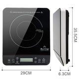 Portable Induction Cooktop, Countertop Burner Induction Hot Plate with LCD Sensor Touch 1800 Watts, Black duxtop