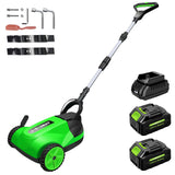 V-MODEST Cordless Lawn Mower, Electric Small Lawn Mower with 2 x 21V 4.0Ah Battery, Lightweight Mini Lawn Mower with Brushless Motor, 3 Cutting Heights, Garden Yard Lawn Care