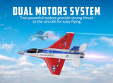 volantexrc RC Plane F-16 Fighting Falcon - 2.4Ghz 2CH Remote Control Airplane Jet Fighter Ready to Fly with Cool Lights, for Beginners,Adults (762-4)