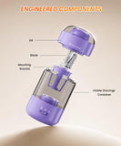 2 Pack Electric Pencil Sharpener, Fully Automatic, for Classroom, Purple