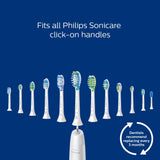 Philips Sonicare ProtectiveClean 6500 Rechargeable Electric Toothbrush, with Pressure Sensor, 3 Cleaning Modes, SmarTimer and QuadPacer, 14-Day Battery Life, Charging Travel Case, Navy Blue, HX6462/07