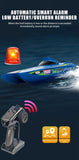 TX768 RC Jet Boat, 30km/h High Speed Jet Boat Brushless Catamaran with 3×3S LiPo Batteries Water Cooled Engine, 40cm ABS Hull, Long Range RC for Lakes, Rivers & Pools, Brushless RC For Adults