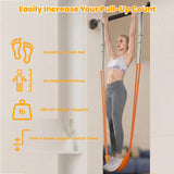 YYJO Pull Up Bar with Assistance Bands Power Tower Home Gym Strength Training Equipment 400 LBS Weight Capacity