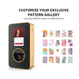 3D Nail Art Printer, Nail Printing Machine with 10.1-Inch Display Screen, 2400DPI Printing Resolution and Support APP Control