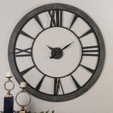 Uttermost Ronan - 60 inch Large Wall Clock - 60 inches Wide by 1.5 inches deep